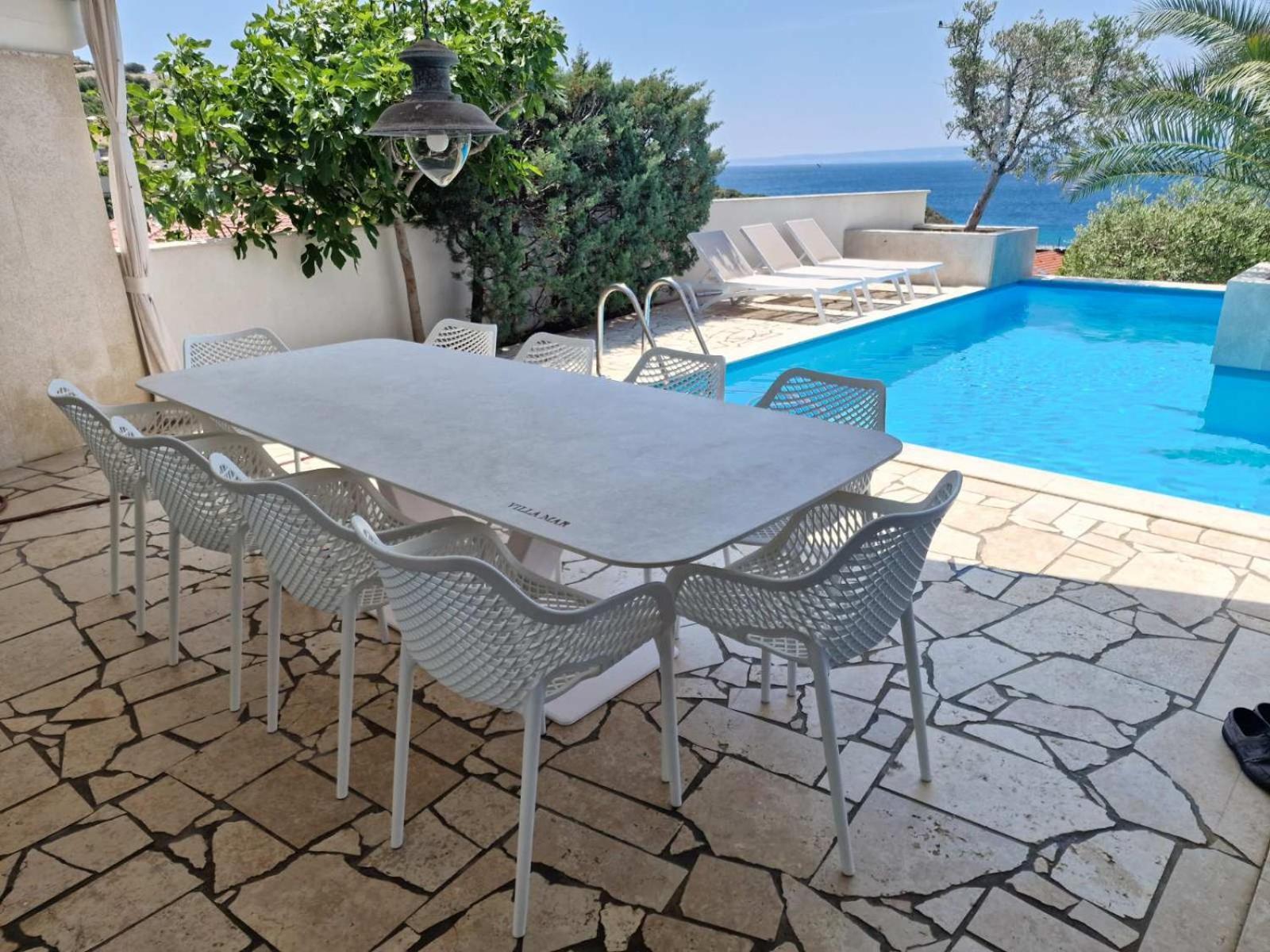 Villa Mar - Only 50M To The Beach Stara Baska Ngoại thất bức ảnh