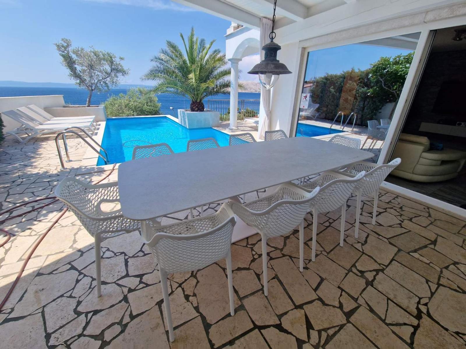 Villa Mar - Only 50M To The Beach Stara Baska Ngoại thất bức ảnh